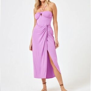 L*SPACE x Anthropoligie Aya Dress In Rosebud Size Small